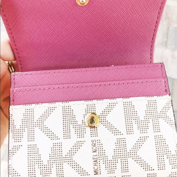 Gaby’sBags👛Michael Kors key ring card holder Pink - Picture 4 of 7